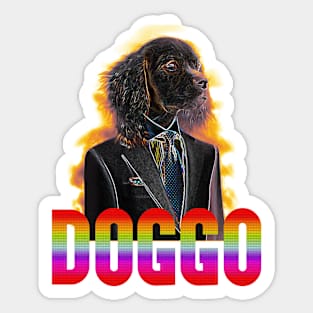 Next-gen doggo Sticker